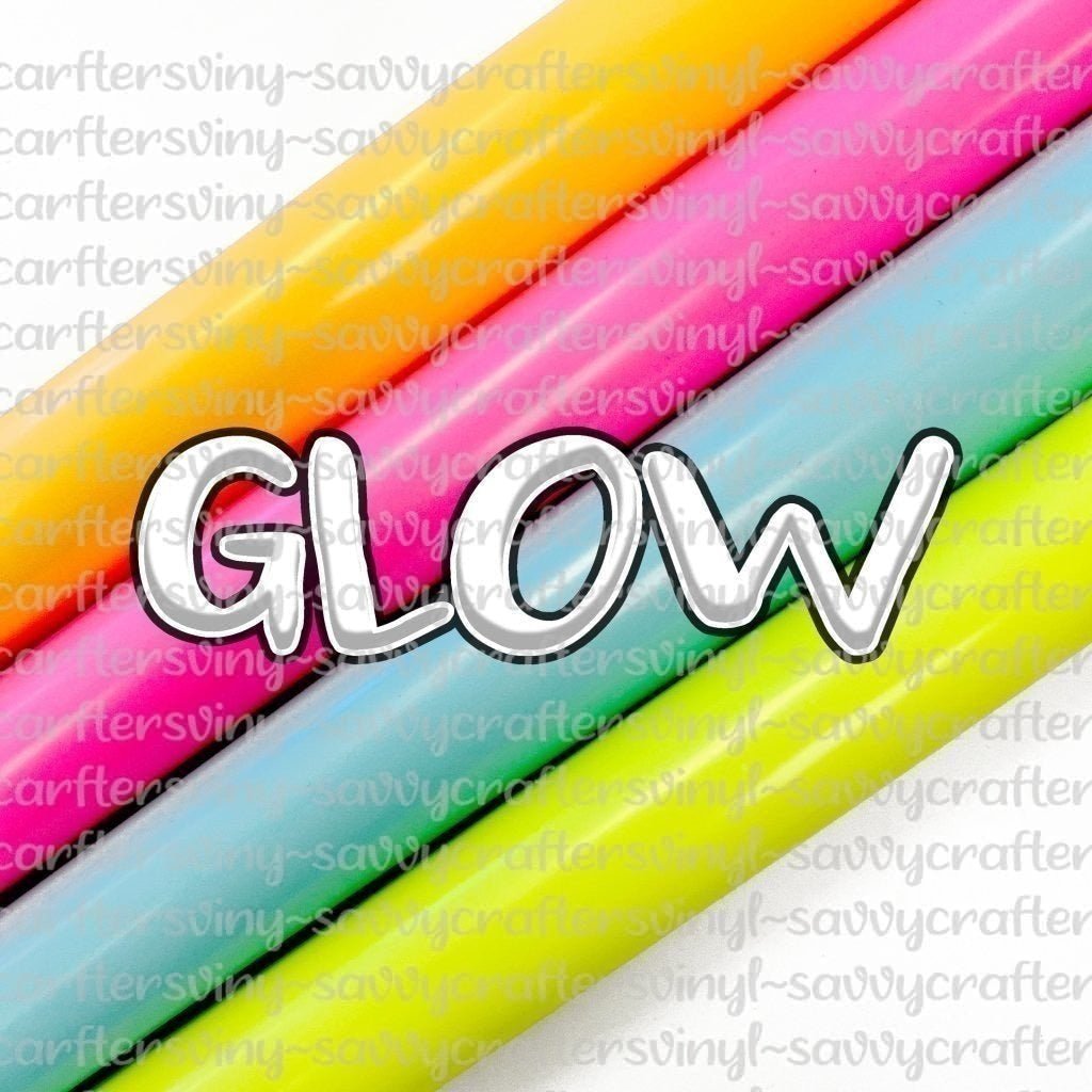 Glow In The Dark HTV - Savvy Crafters Vinyl & Gifts