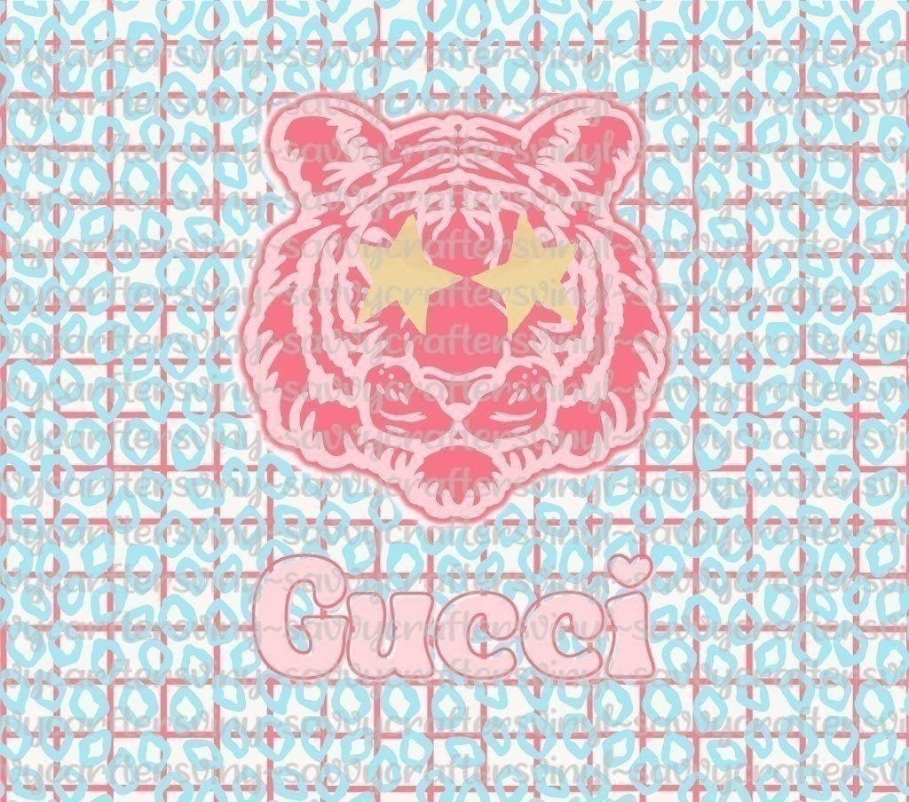 Gucci Tiger Coral - Savvy Crafters Vinyl & Gifts