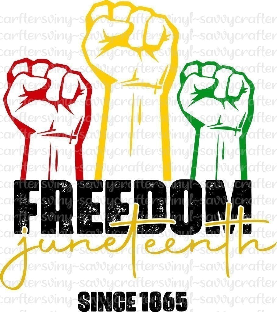 Juneteenth Braking Every Chain - Savvy Crafters Vinyl & Gifts