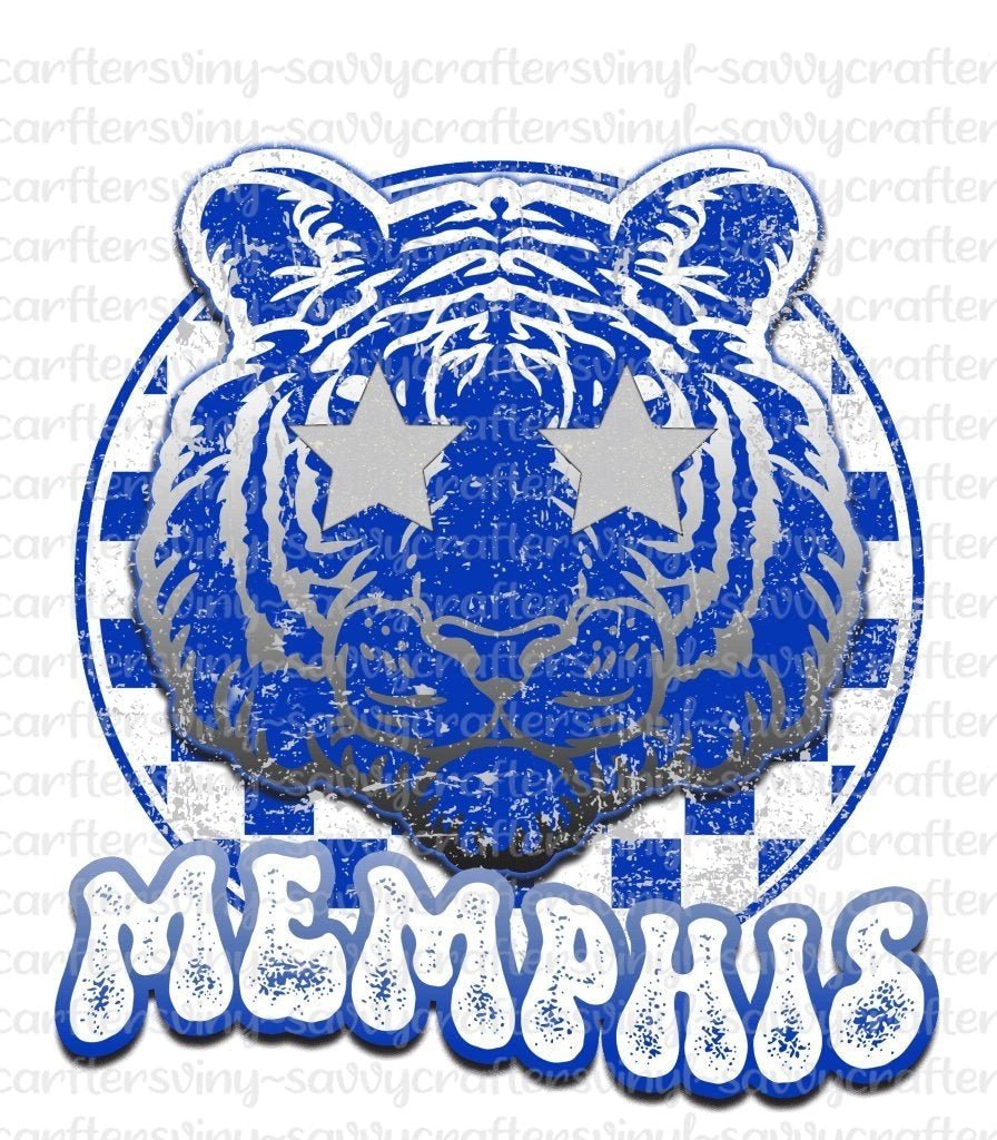 Memphis Tigers Spirit – Savvy Crafters Vinyl & Gifts