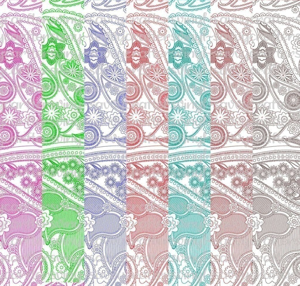 Paisley Group 03 - Savvy Crafters Vinyl & Gifts