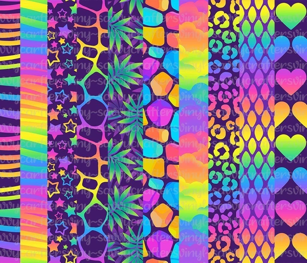 Rainbow Group 01 - Savvy Crafters Vinyl & Gifts