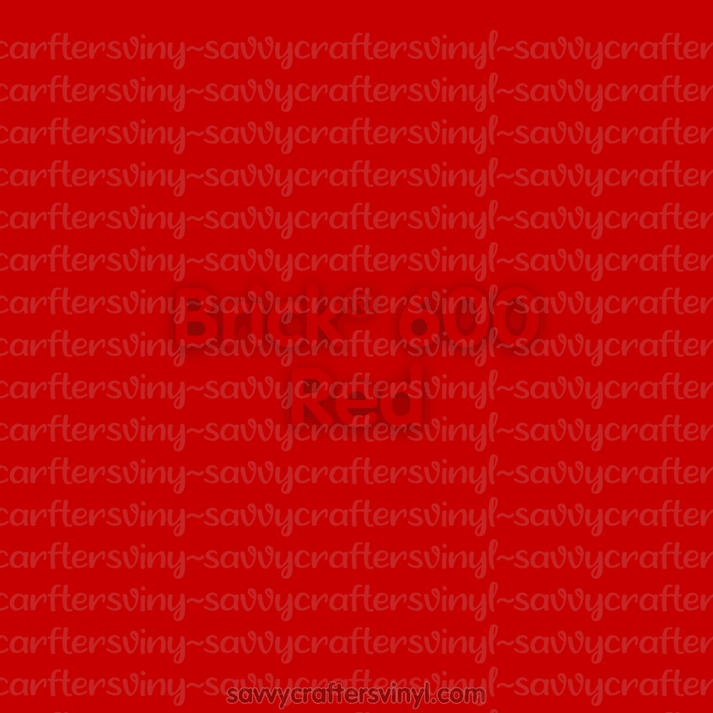 Siser Brick® 600 | Red - Savvy Crafters Vinyl & Gifts
