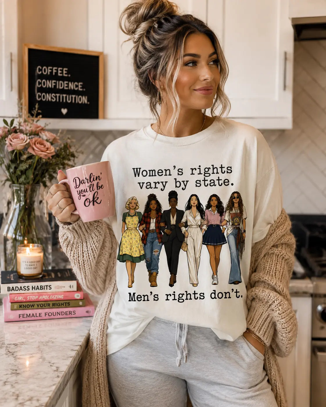 Women's Rights Vary by State. Men's Rights Don't. Savvy Crafters Vinyl & Gifts