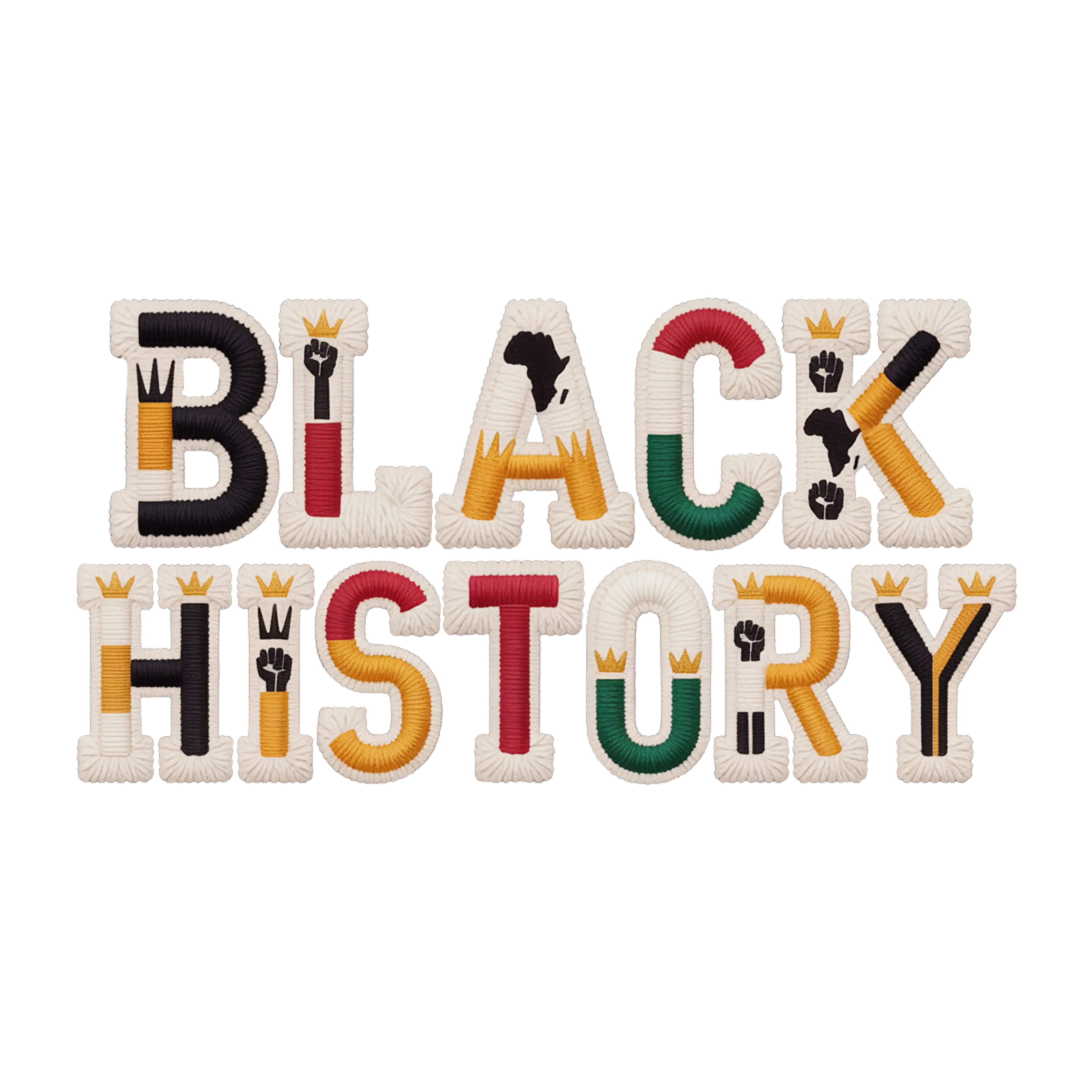Black History Bow Faux Patch Savvy Crafters Vinyl & Gifts