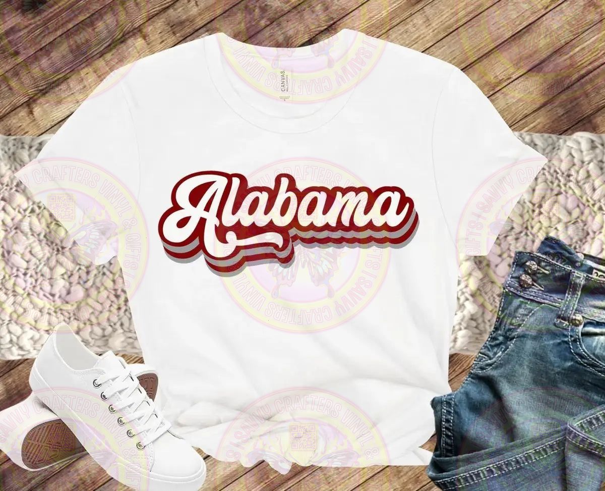 Alabama Retro - Savvy Crafters Vinyl & Gifts