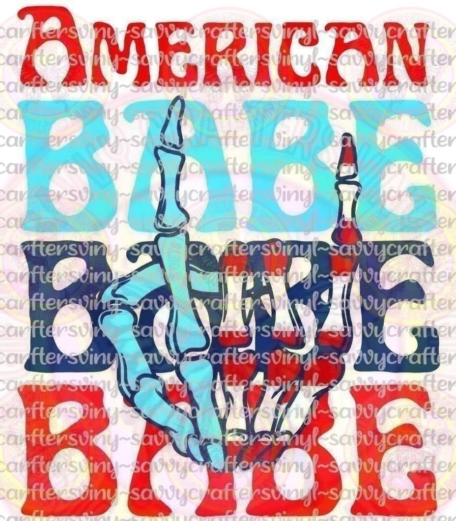 American Babe - Savvy Crafters Vinyl & Gifts