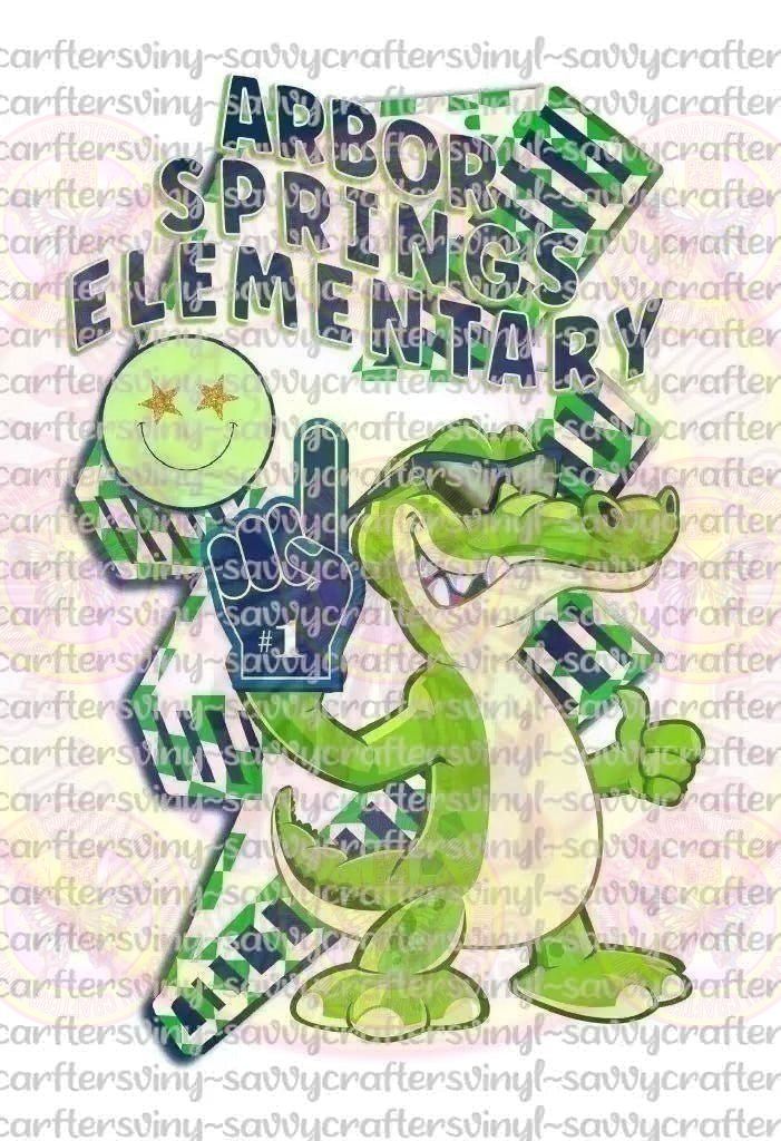 Arbor Springs Elementary Gators - Savvy Crafters Vinyl & Gifts
