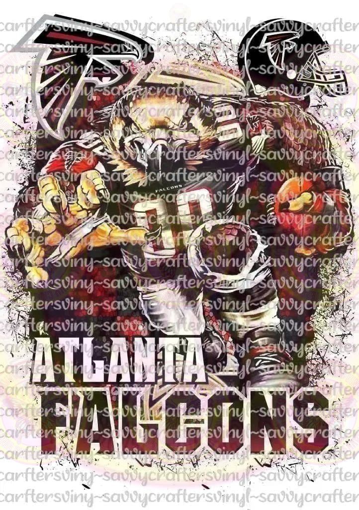 Atlanta Falcons Busting Lose - Savvy Crafters Vinyl & Gifts
