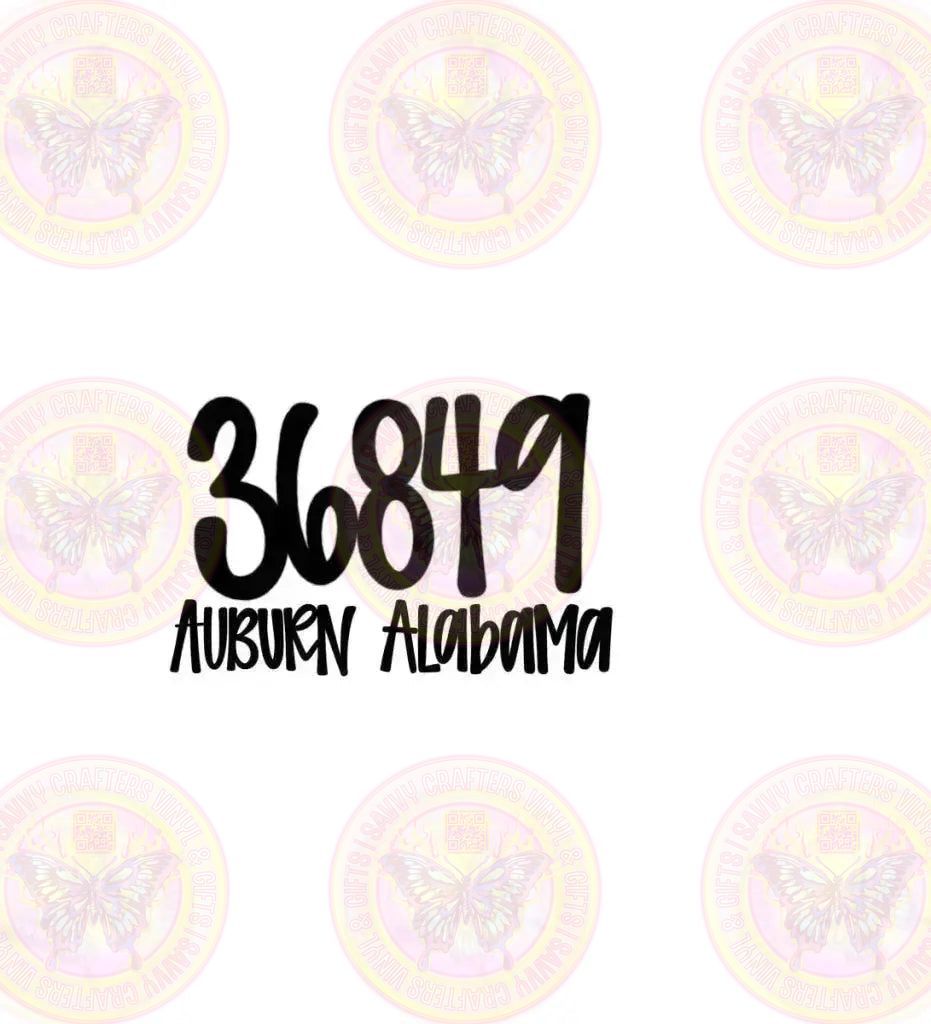 Auburn State World with 1 pocket - Savvy Crafters Vinyl & Gifts