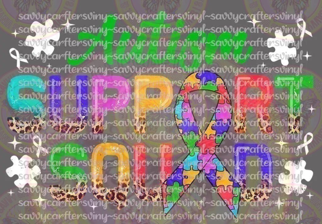 Autism Support Squad - Savvy Crafters Vinyl & Gifts