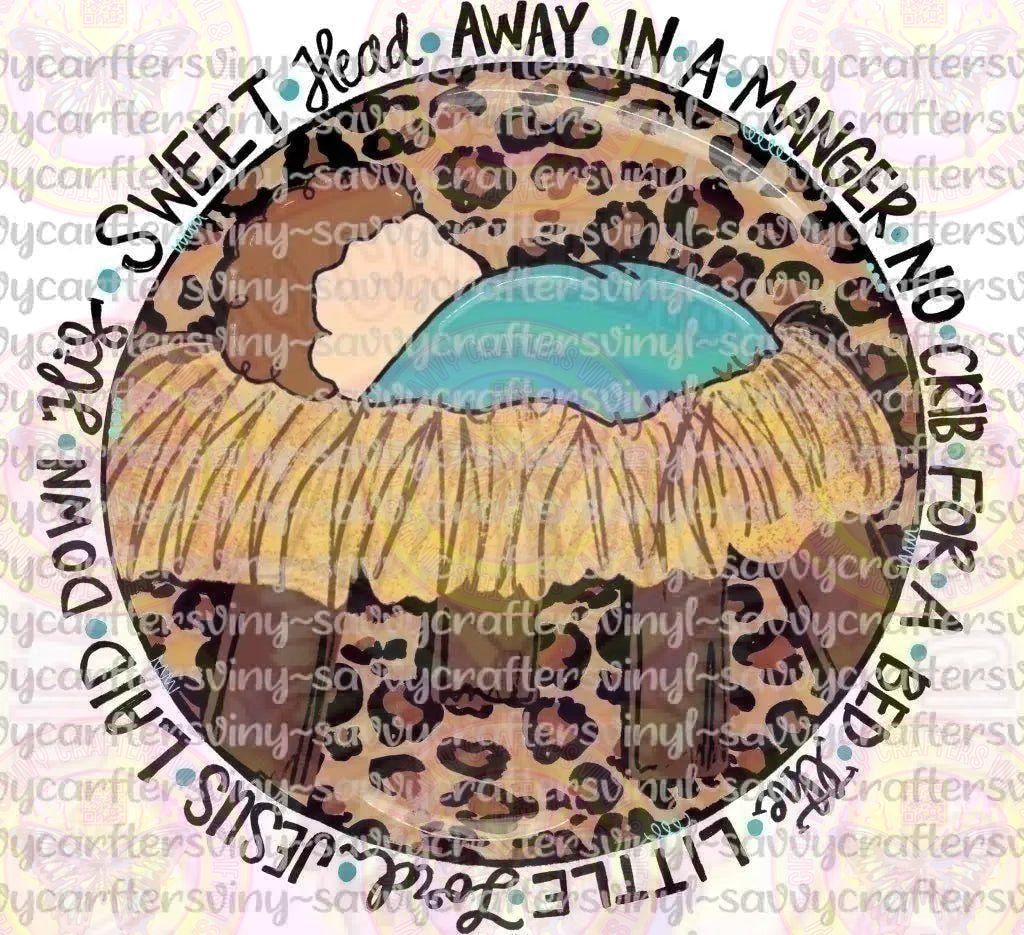 Away in a Manger - Savvy Crafters Vinyl & Gifts