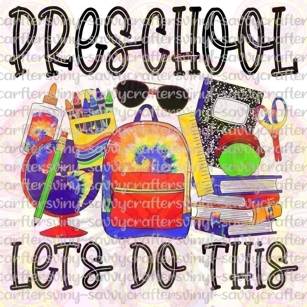 Back to school Boy Backpack - Savvy Crafters Vinyl & Gifts