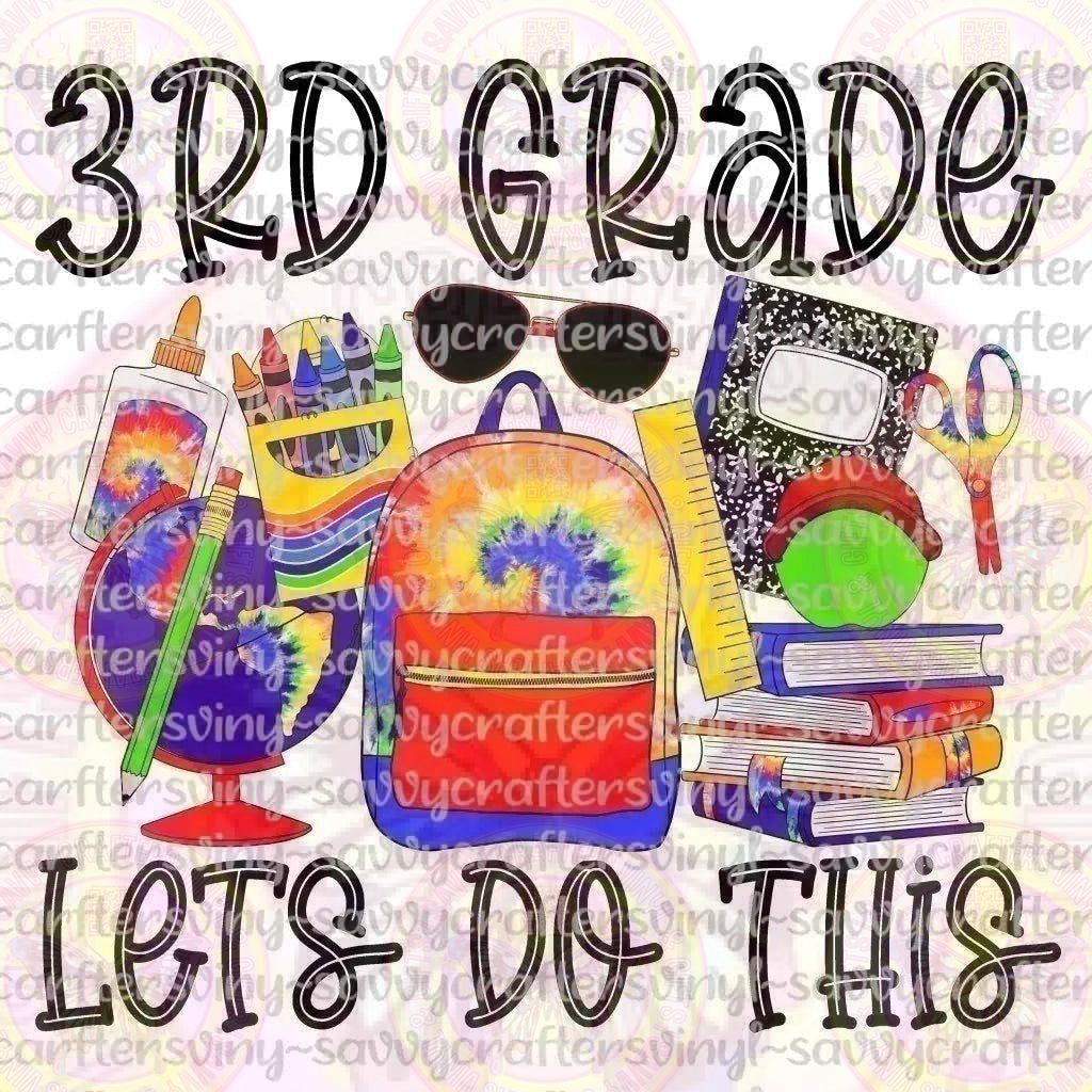 Back to school Boy Backpack - Savvy Crafters Vinyl & Gifts