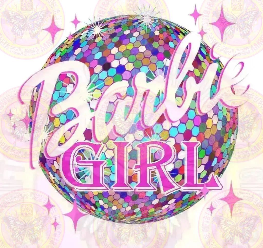 Barbie Girl Disco Ball - Savvy Crafters Vinyl & Gifts
