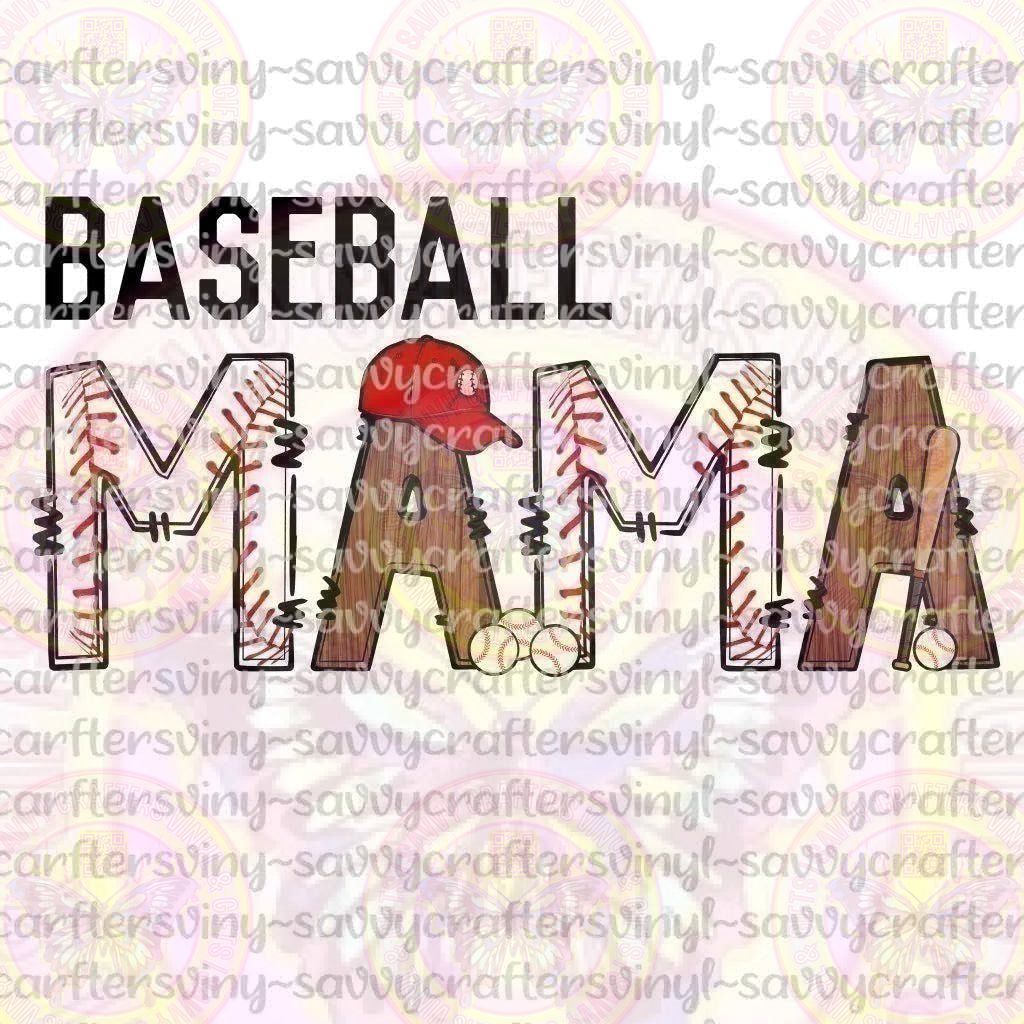 Baseball Mama - Savvy Crafters Vinyl & Gifts
