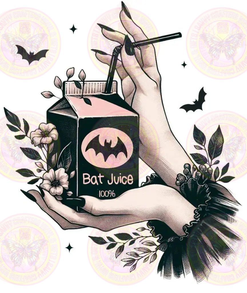 Bat Juice Vampire Coquette Halloween - Savvy Crafters Vinyl & Gifts