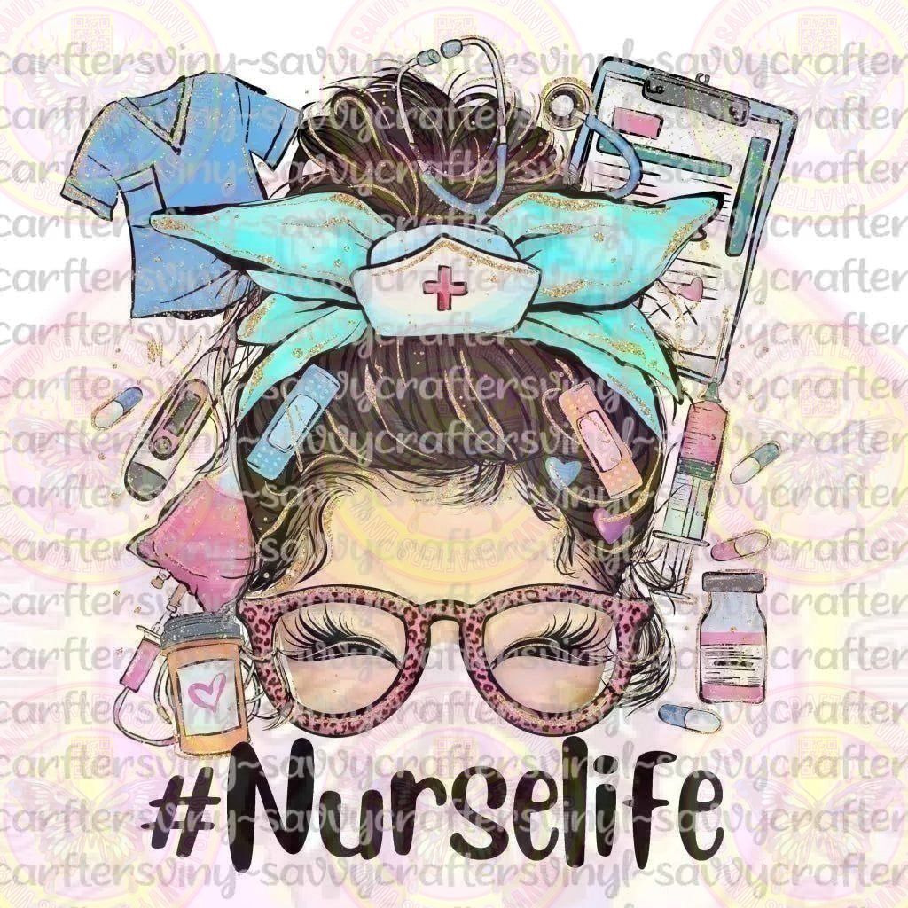 Be a Nurse Bunhead - Savvy Crafters Vinyl & Gifts