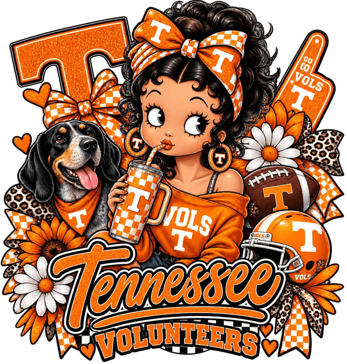 Betty Go Vols - Savvy Crafters Vinyl & Gifts