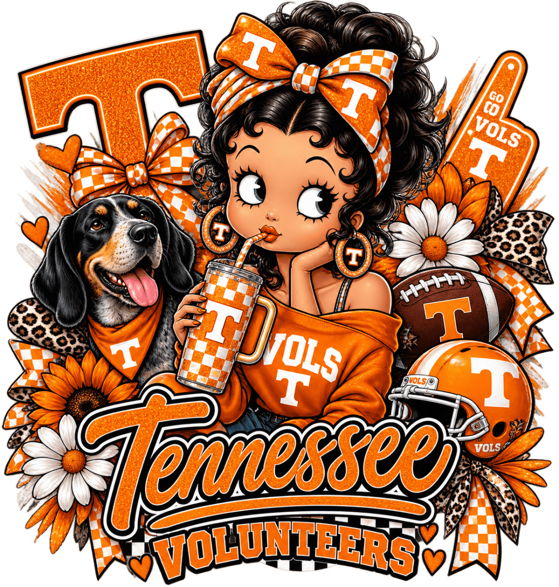 Betty Go Vols - Savvy Crafters Vinyl & Gifts