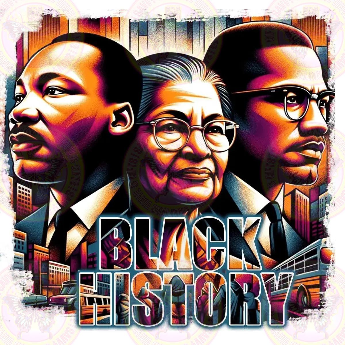 Black History Icons - Savvy Crafters Vinyl & Gifts