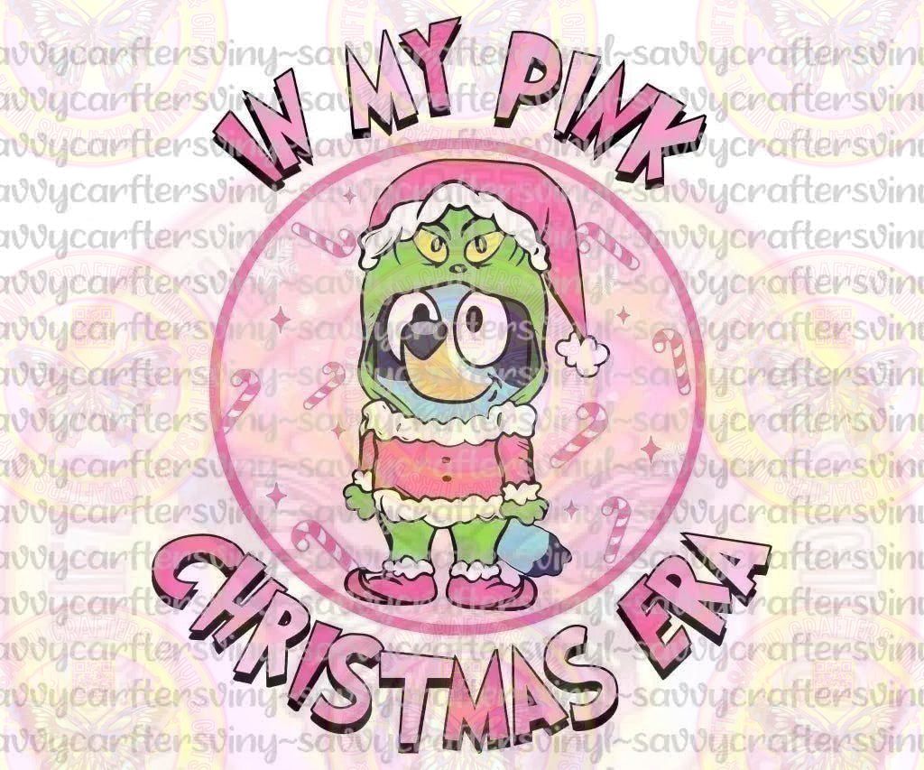 Blue Dog In my Grinch Era - Savvy Crafters Vinyl & Gifts