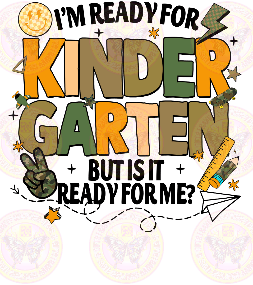 Boy I'm Ready for Back To School - Savvy Crafters Vinyl & Gifts