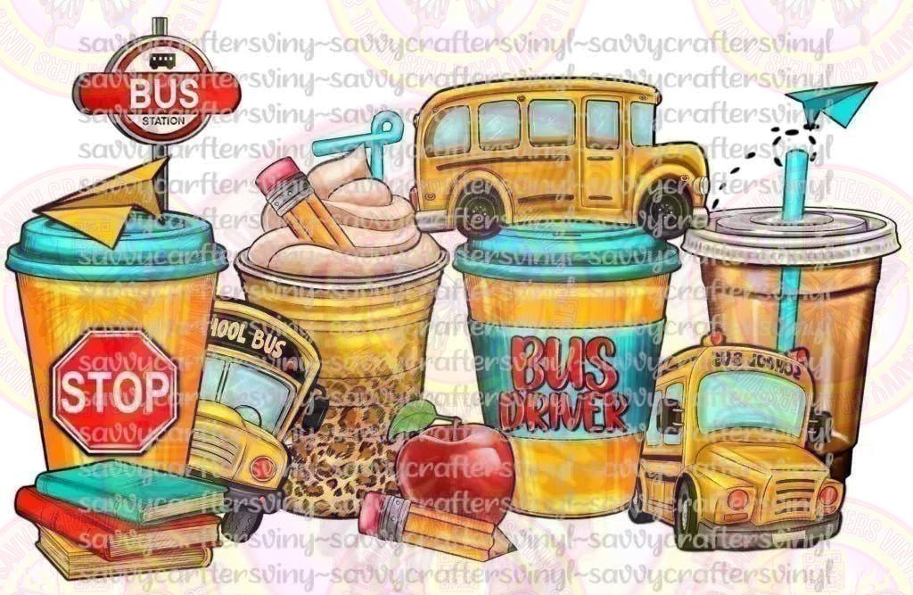 Bus Driver Coffee - Savvy Crafters Vinyl & Gifts