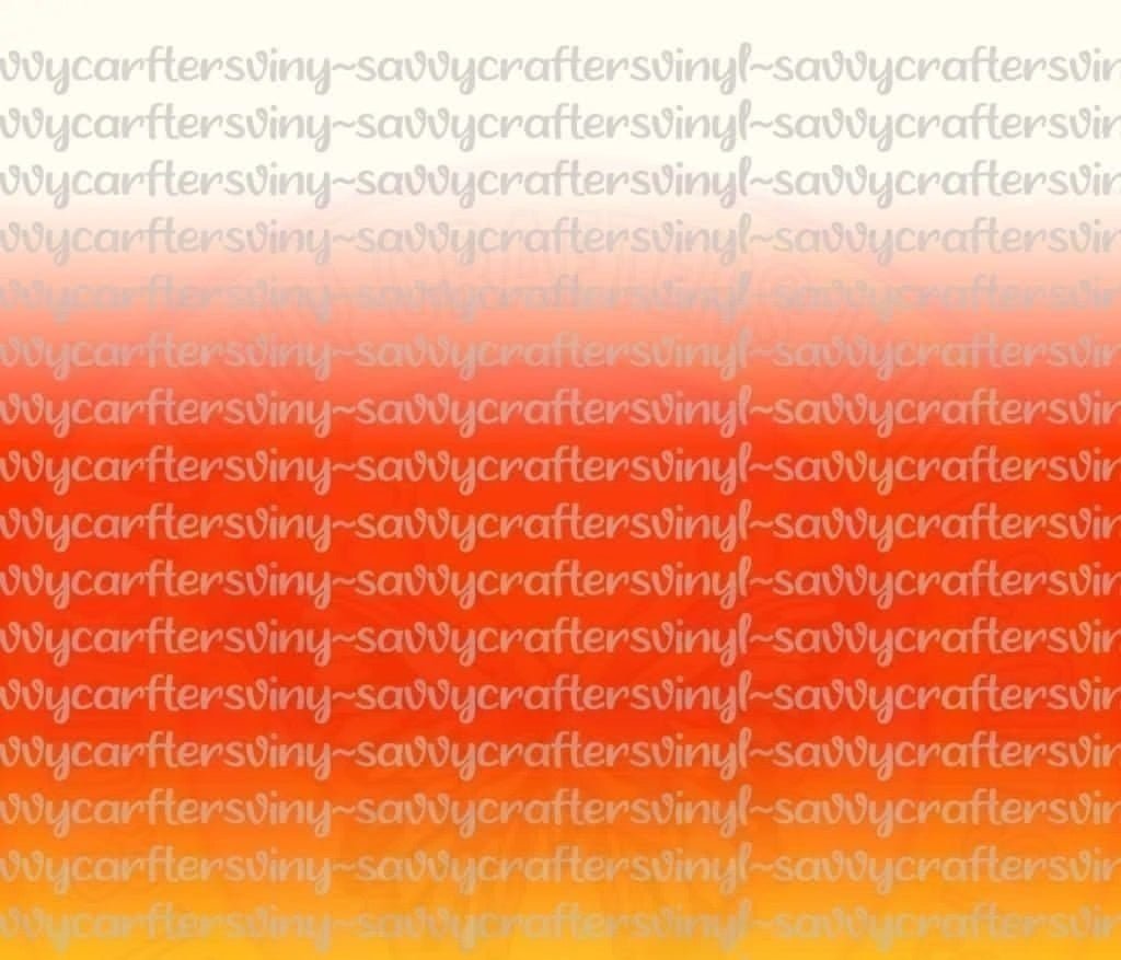 Candy Corn Ombre - Savvy Crafters Vinyl & Gifts