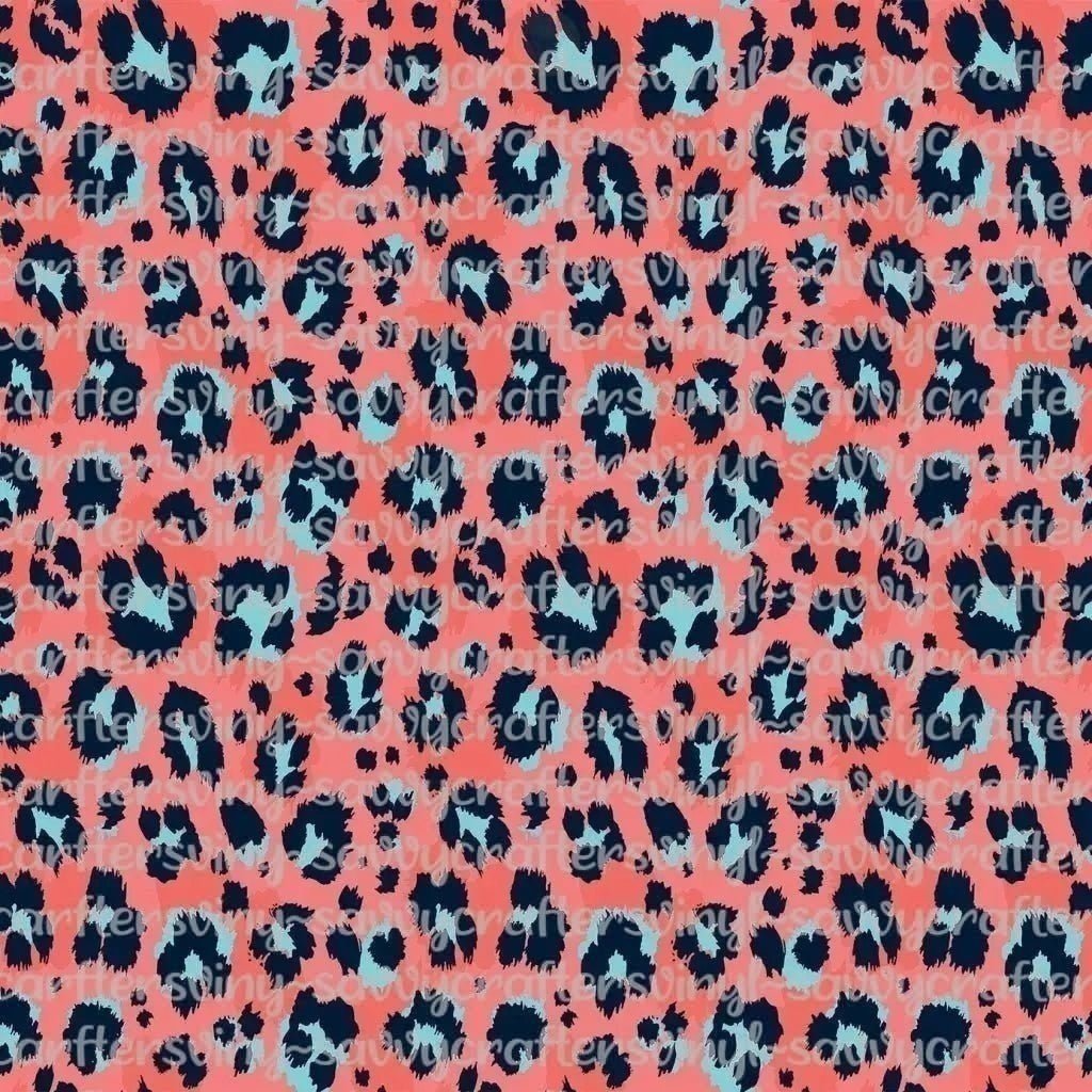 Cheetah/Leopard Collection 4 (11 Colors) - Savvy Crafters Vinyl & Gifts