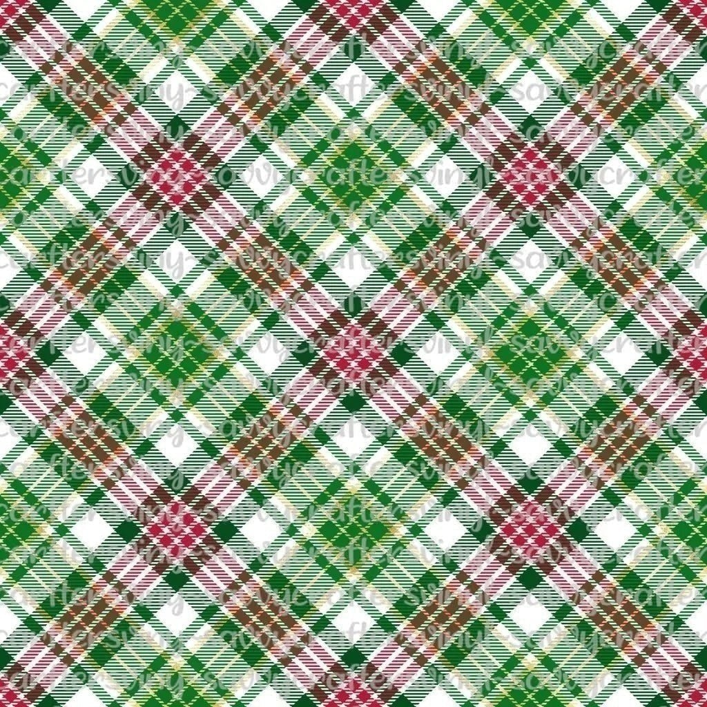 Christmas Plaids Group 2 - Savvy Crafters Vinyl & Gifts