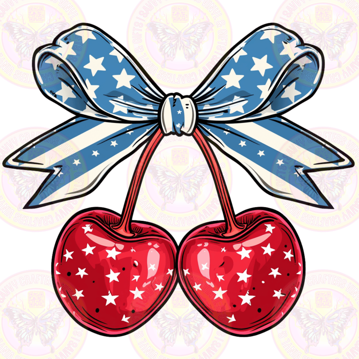 Coquette 4th of July Bow - Savvy Crafters Vinyl & Gifts