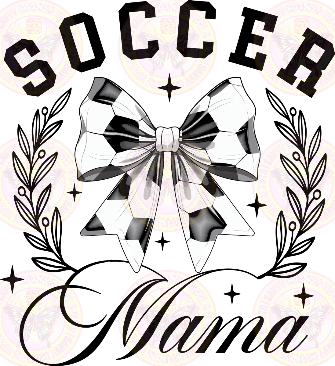Coquette Soccer Mama - Savvy Crafters Vinyl & Gifts