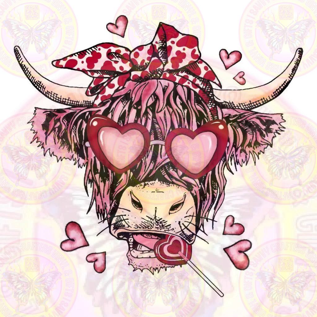 Cow Lover Valentines - Savvy Crafters Vinyl & Gifts