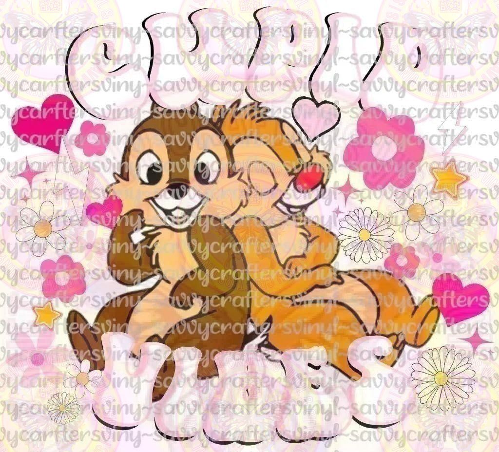 Cupid Vibes Chip N Dale 2 - Savvy Crafters Vinyl & Gifts