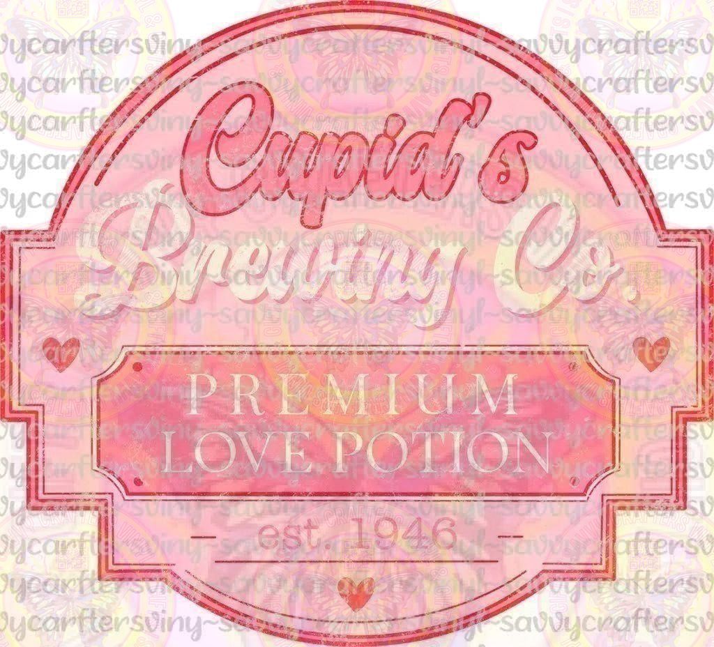 Cupid's Premium Love Potion Valentines - Savvy Crafters Vinyl & Gifts