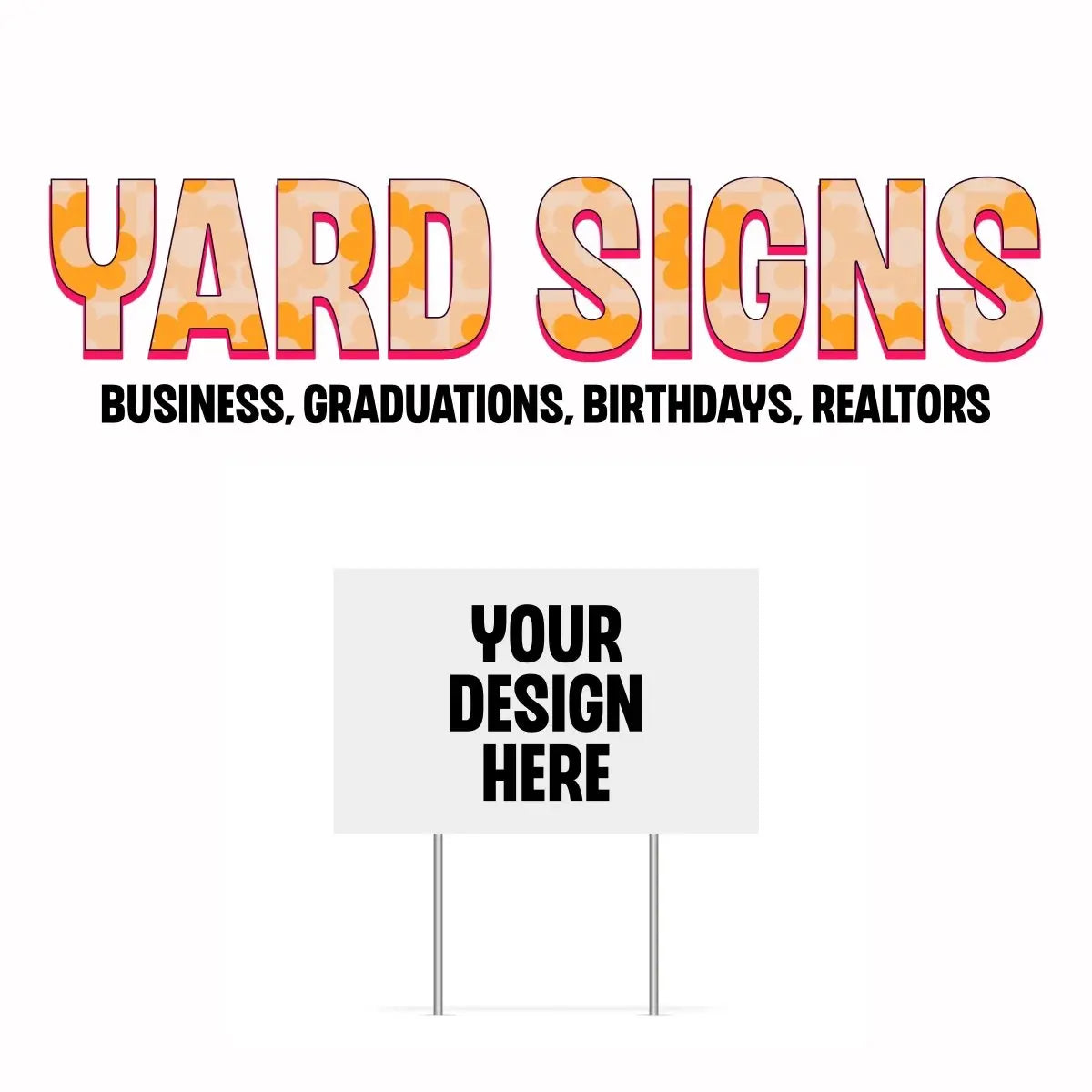 Custom Yard Signs - Savvy Crafters Vinyl & Gifts