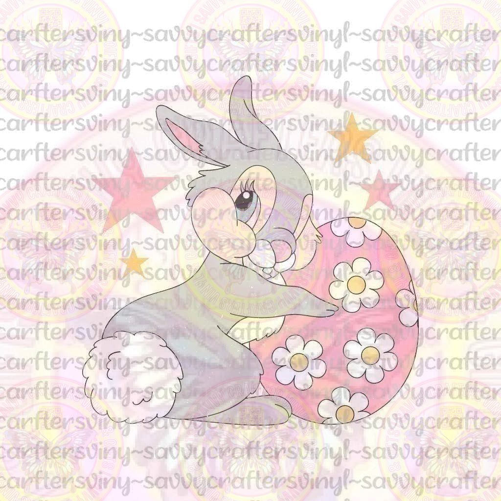 Cute Easter Egg Bunny - Savvy Crafters Vinyl & Gifts