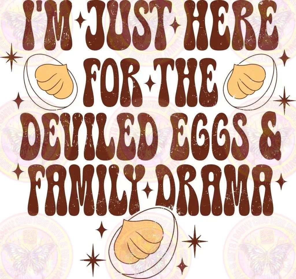 Deviled Eggs & Family Drama - Savvy Crafters Vinyl & Gifts