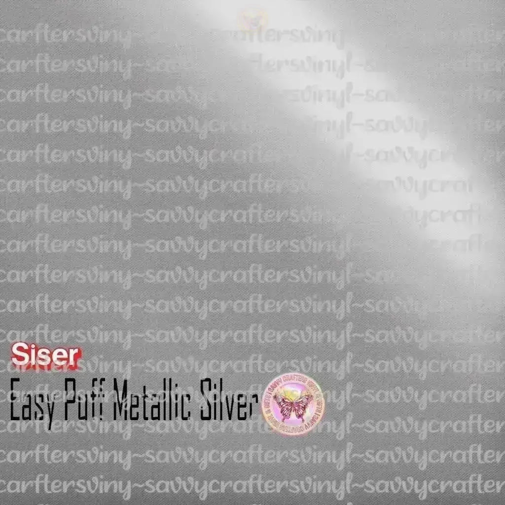 Easy Puff Metallic Heat Transfer Vinyl - Savvy Crafters Vinyl & Gifts
