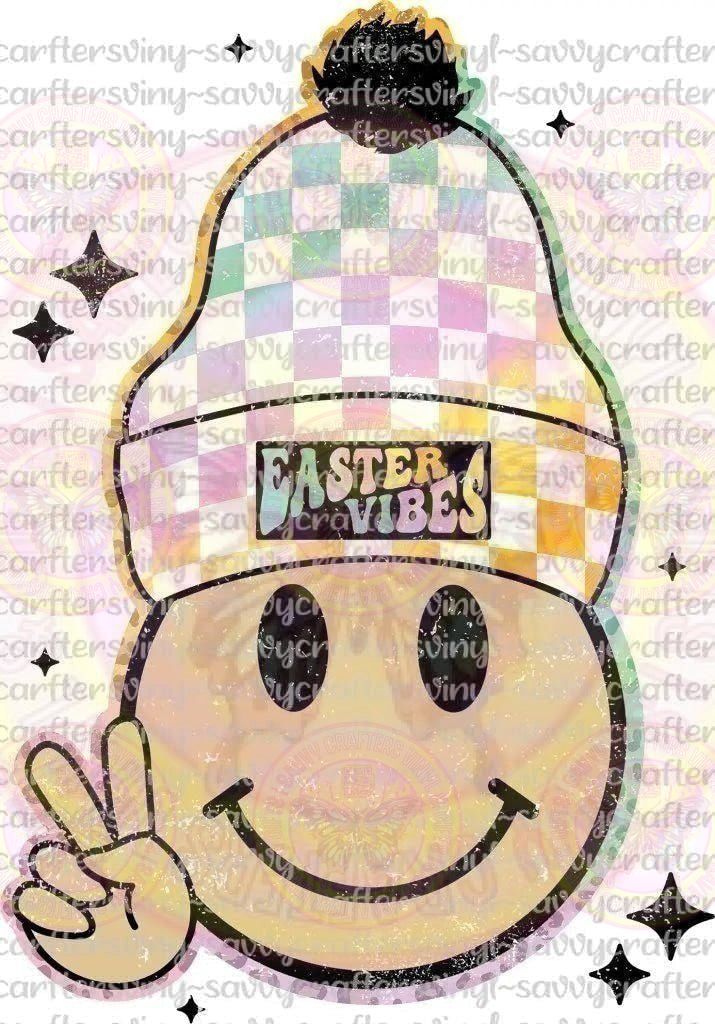 Eater Vibes Smiley Face - Savvy Crafters Vinyl & Gifts