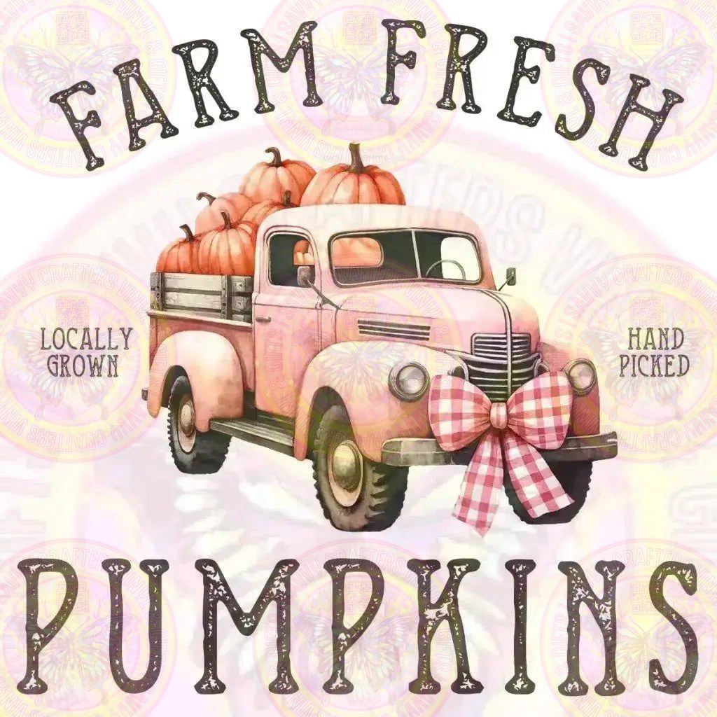 Farm Fresh Pumpkins - Savvy Crafters Vinyl & Gifts