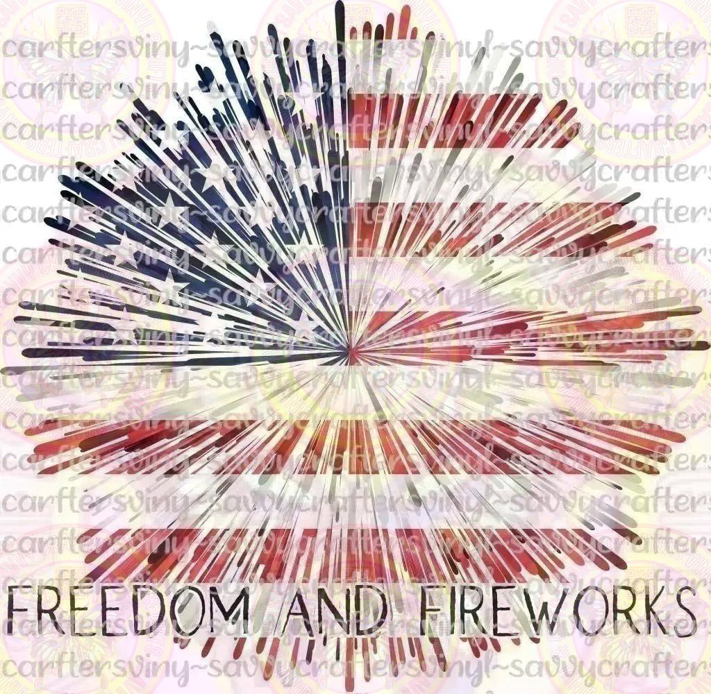 Freedom and Fireworks - Savvy Crafters Vinyl & Gifts