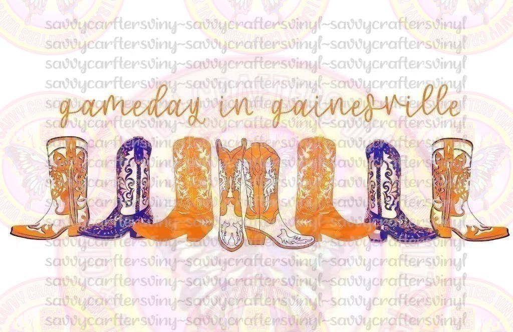 Gameday Boots Gainesville Florida - Savvy Crafters Vinyl & Gifts