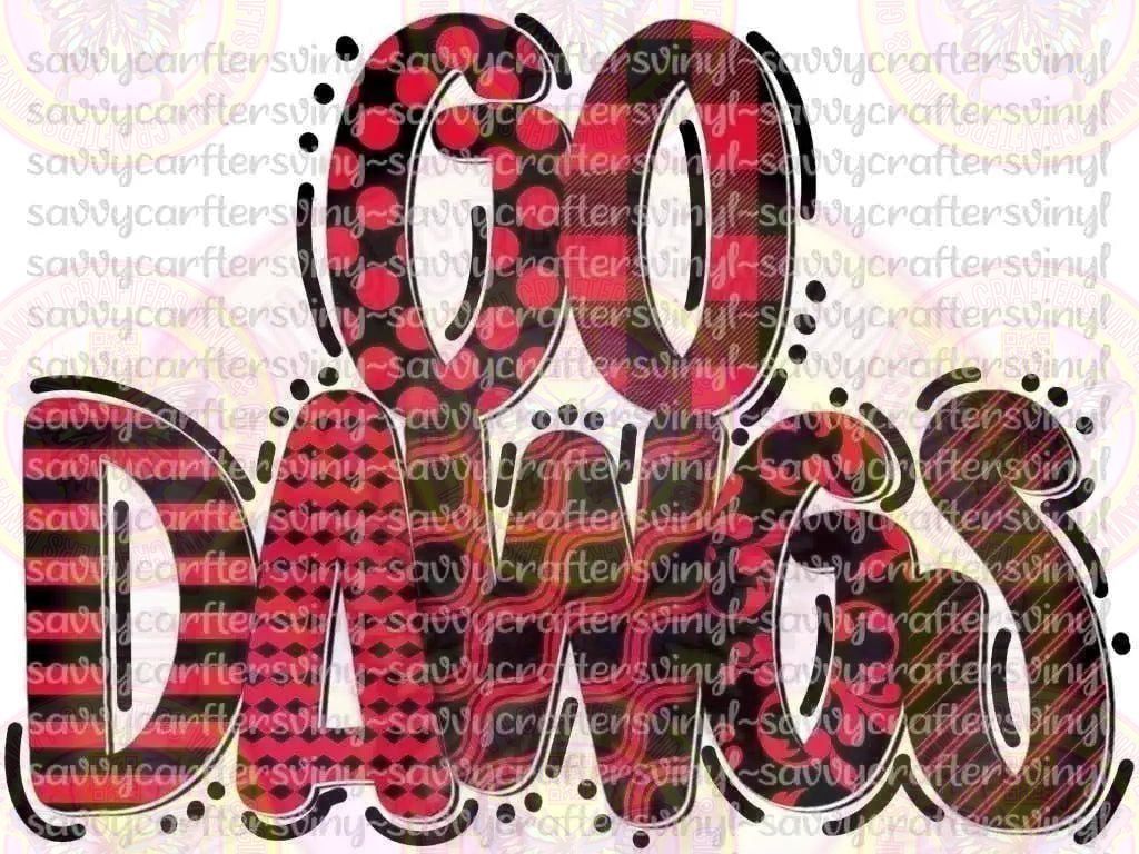GO DAWGS - Savvy Crafters Vinyl & Gifts