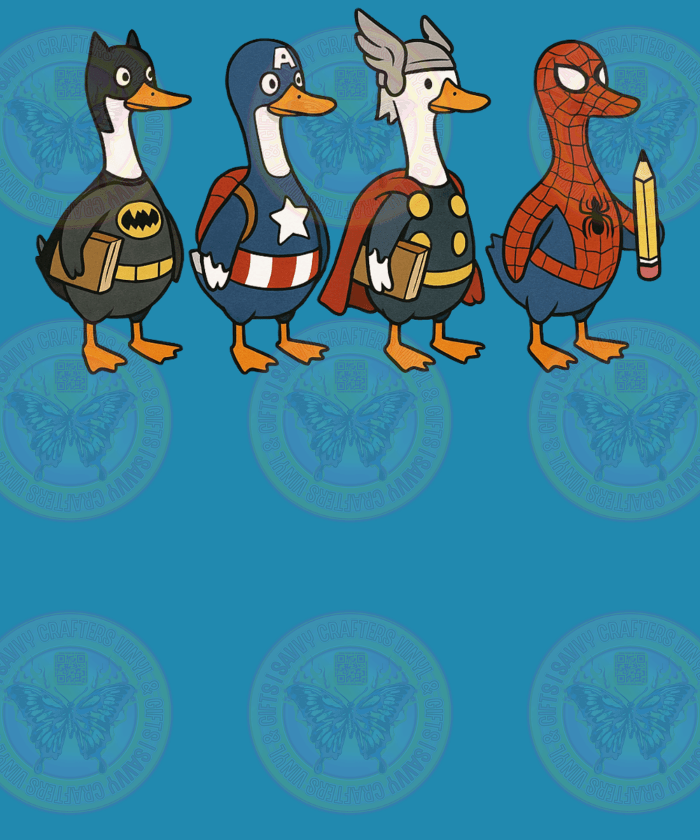 Goose Heros Go Back to School - Savvy Crafters Vinyl & Gifts