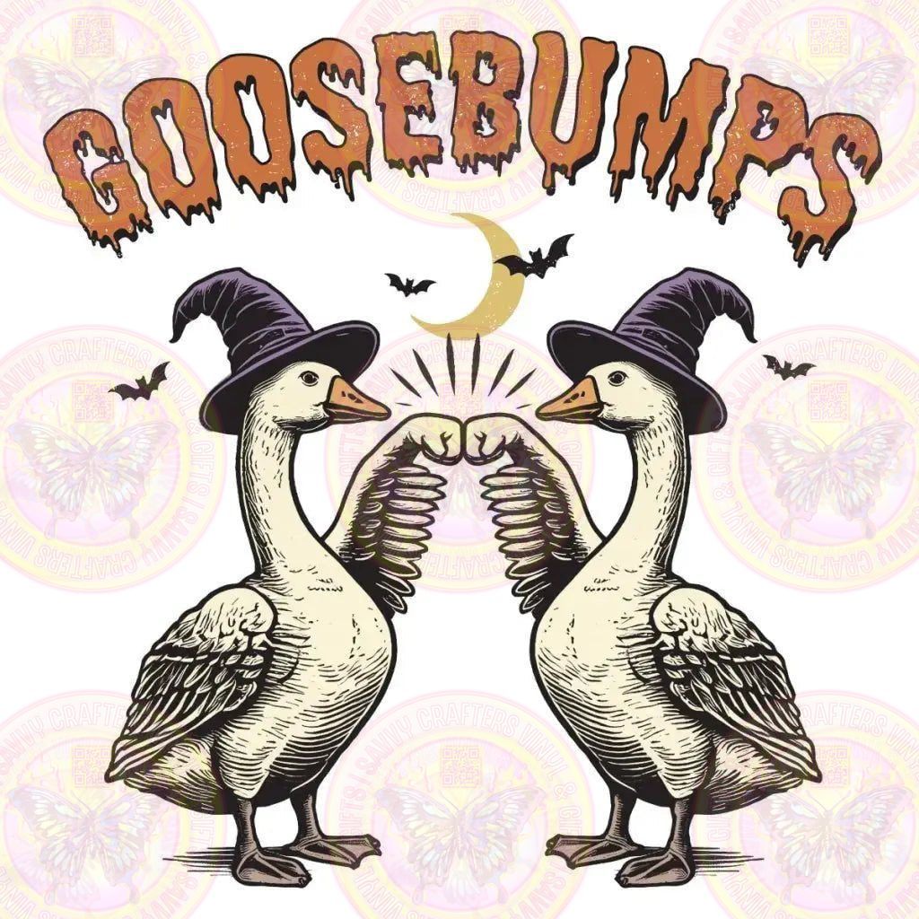GooseBumps Funny Goose fist bump - Savvy Crafters Vinyl & Gifts