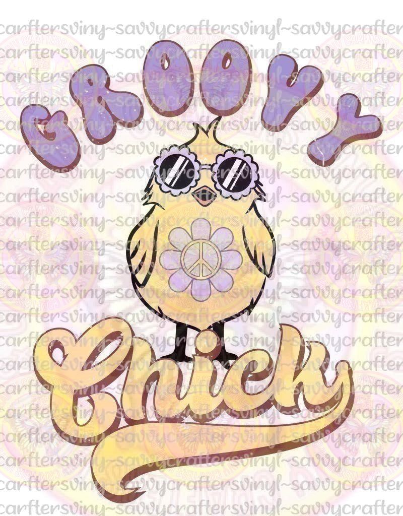 Groovy Chick - Savvy Crafters Vinyl & Gifts