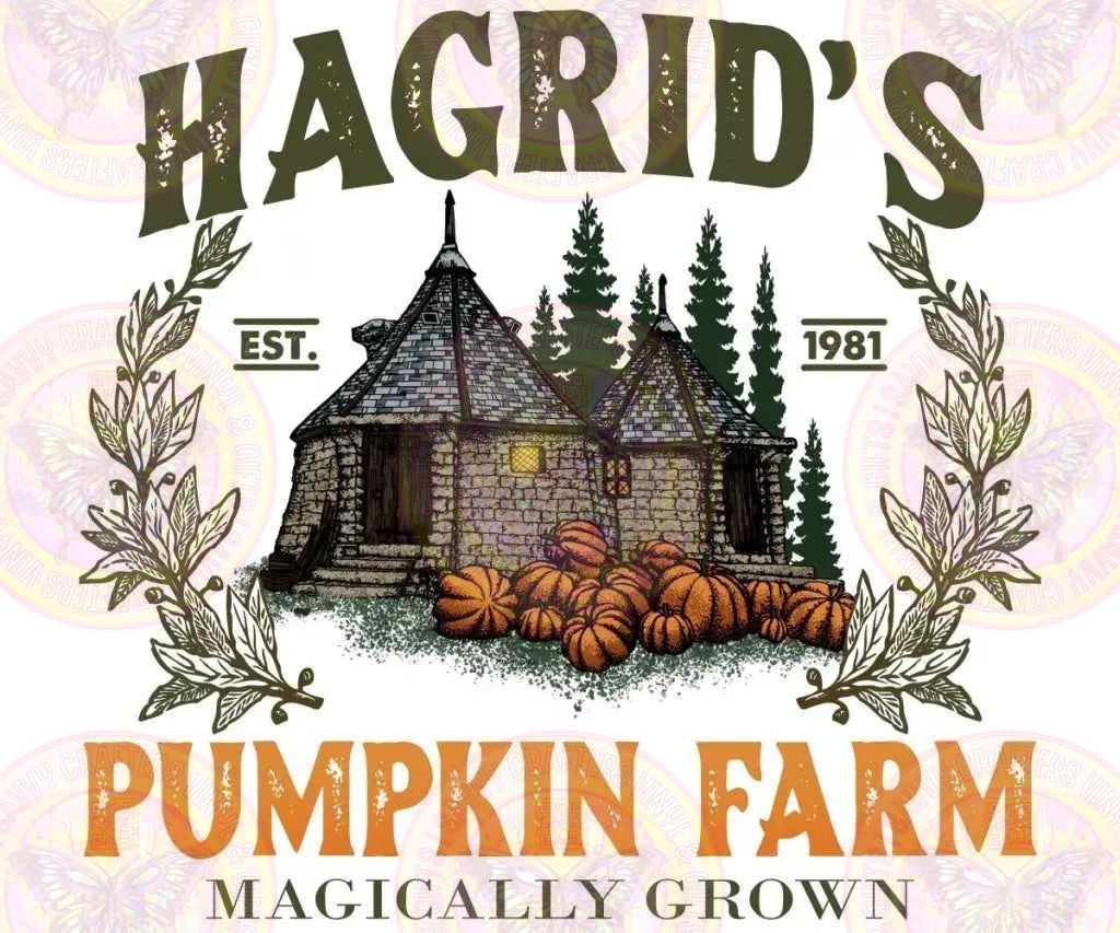 Hagrid Pumpkin Farm - Savvy Crafters Vinyl & Gifts