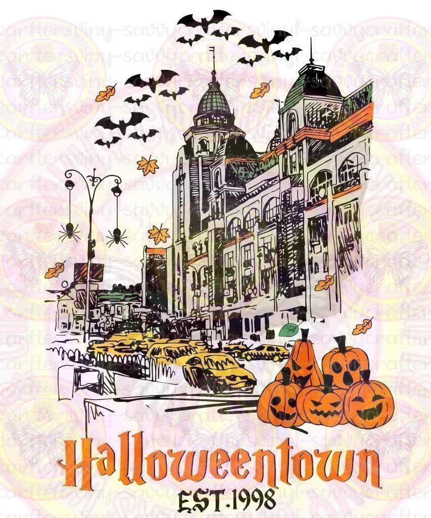 Halloween Town Version 2 - Savvy Crafters Vinyl & Gifts
